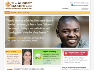 New Albert Baker Fund website